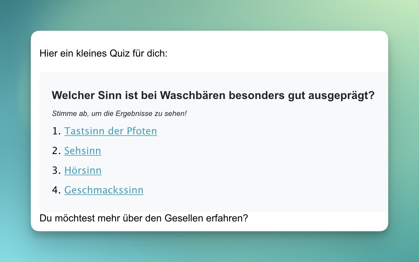 MailMagie Vorschau Quizfrage
